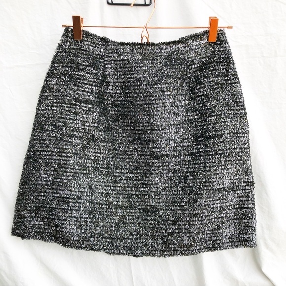 ANTHROPOLOGIE | NWT HUTCH SAINT MICHEL METALLIC TINSEL SKIRT SMALL - Picture 5 of 11